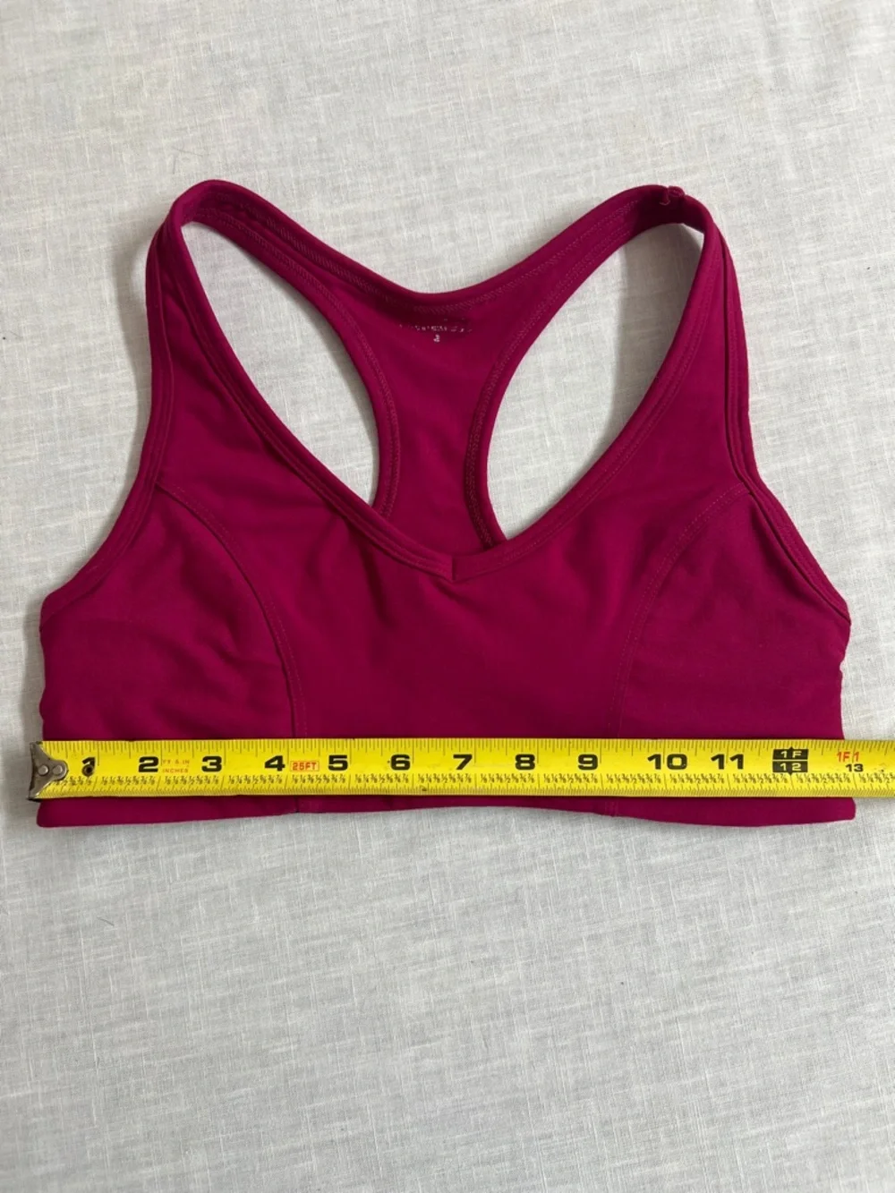 🌞 bebe vintage y2k fitness pullover sports bra hot pink/maroon women size S